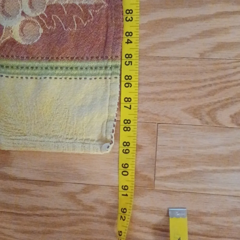 Y2K Fall Autumm Leaves Holiday XLarge Cotton Rectangle Table Cloth